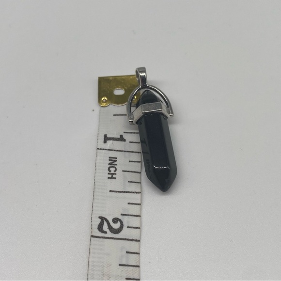 Fashion Natural Stone Crystal Pillar Pendants Jewelry Making DIY Necklace 1pc - Picture 9 of 11